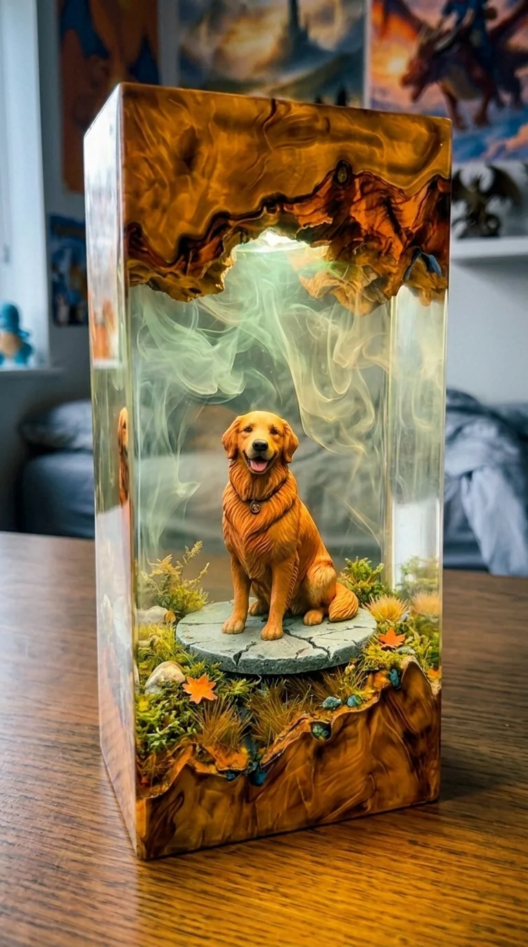 Il golden nel bosco