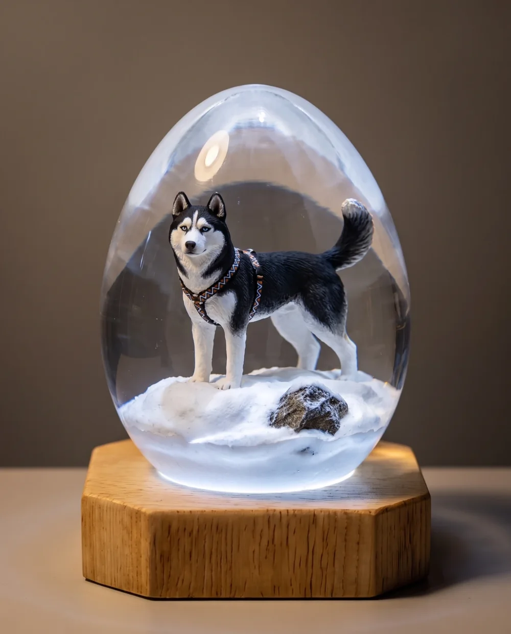 Husky nella neve